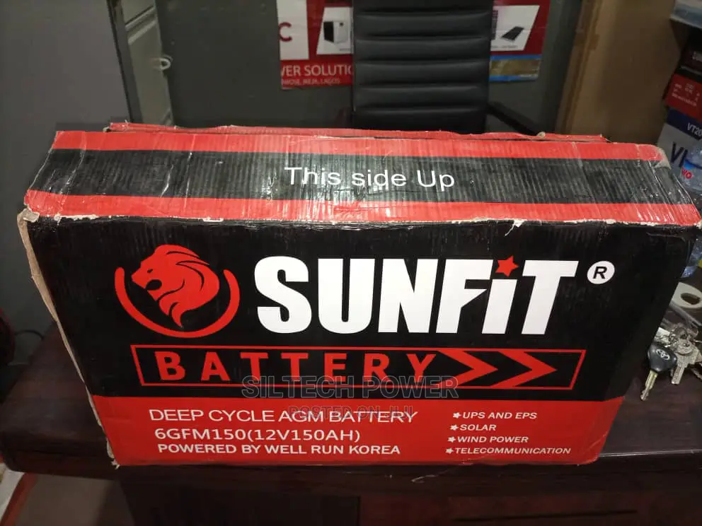 Sunfit 12v150ah Deep Cycle Lead Acid Battery