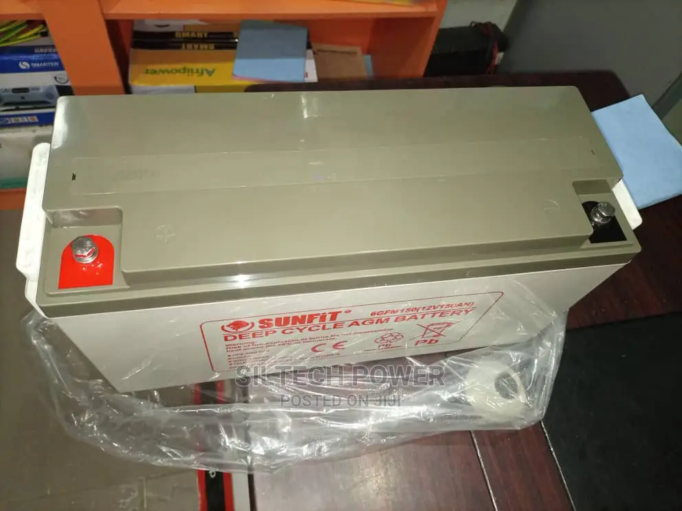 Sunfit 12v150ah Deep Cycle Lead Acid Battery