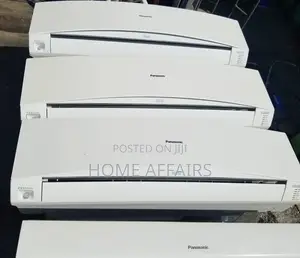 White Panasonic 1.5hp 1hp Air Conditioner Low Voltage