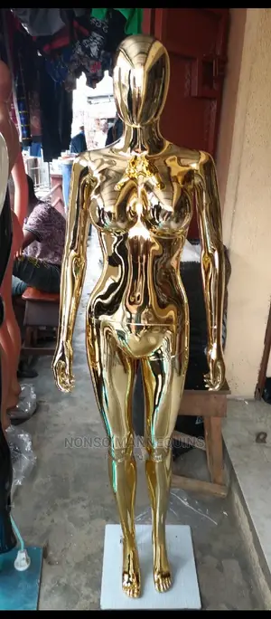 Size 8 Detachable Waist And Hands Female Gold Chrome