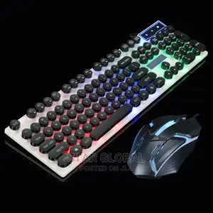 3pcs/Set LED PC Illuminated Gaming Keyboard + Mouse + Pad