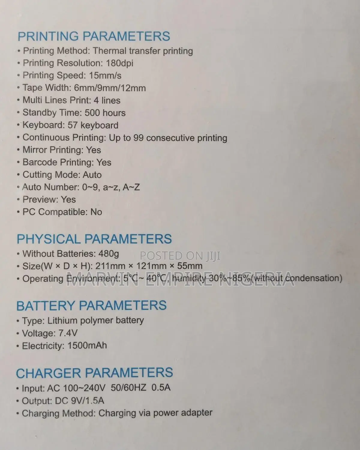 Pt- 100e Puty Label Makers