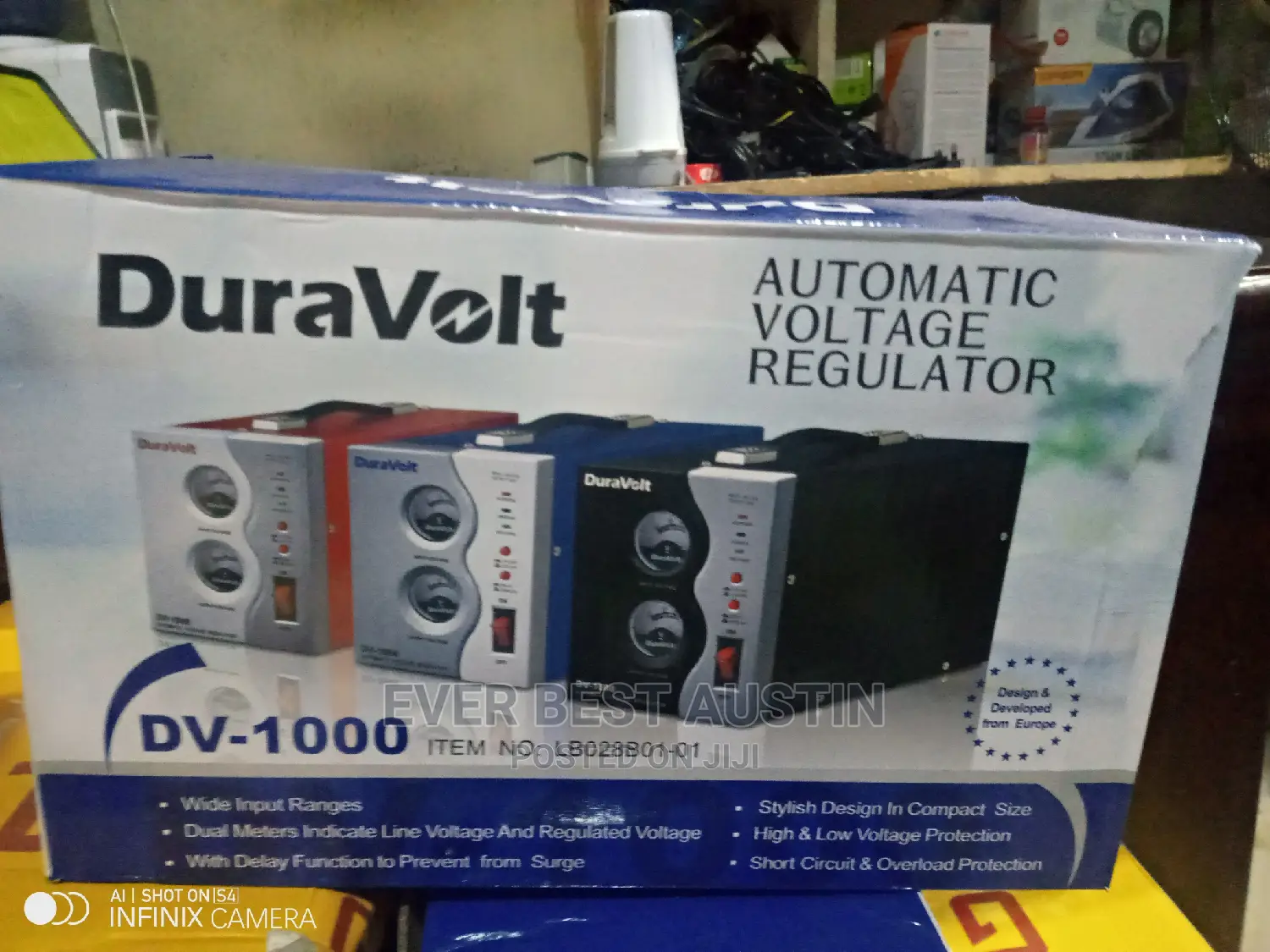1000watts Dura Volt Stabilizer