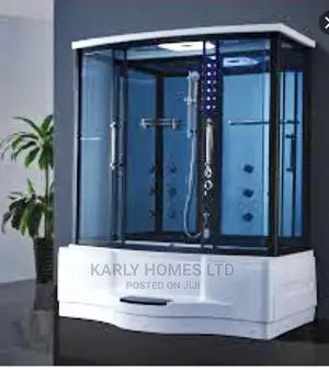 Highbase Luxury England Steam Showerroom With Jacuzzi Bathub