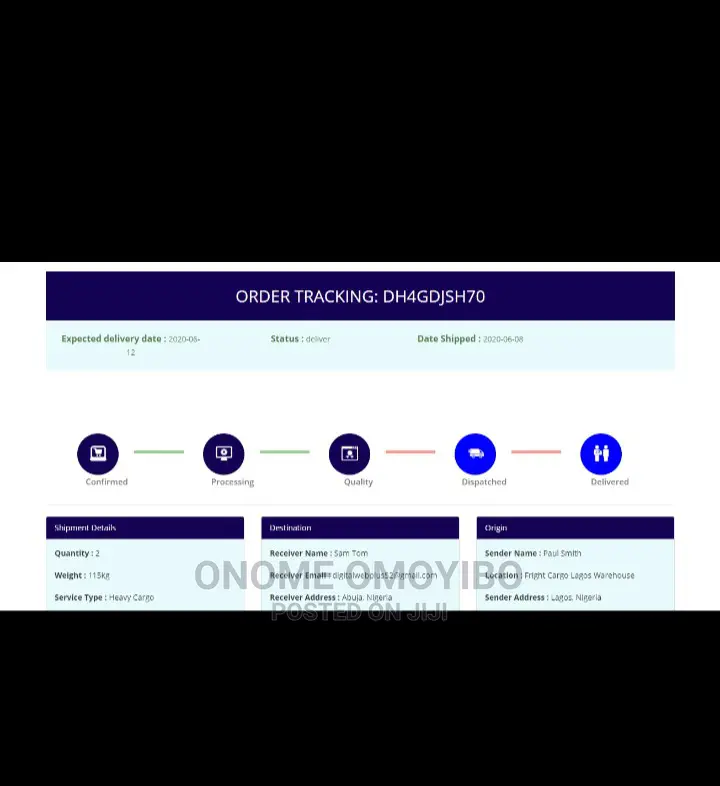 Courier/Shipping Script