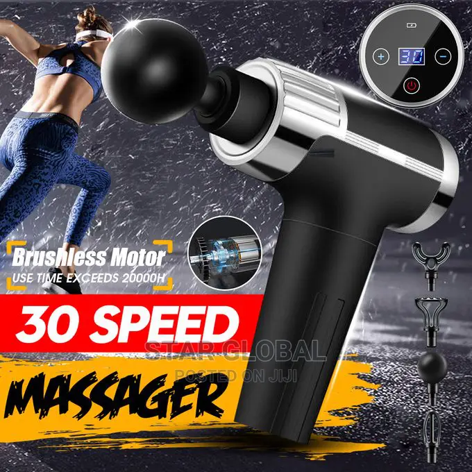 USB Charging Electric Handheld 30 Speed Massager