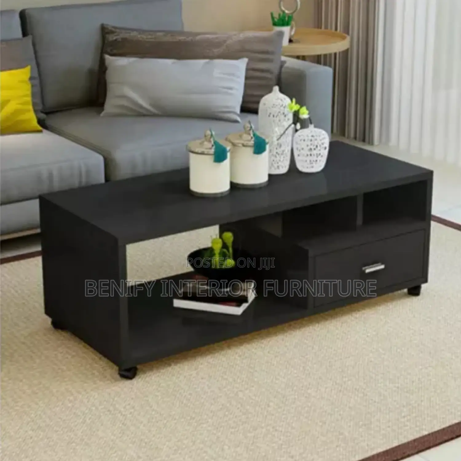 Modern Mobile Center Table