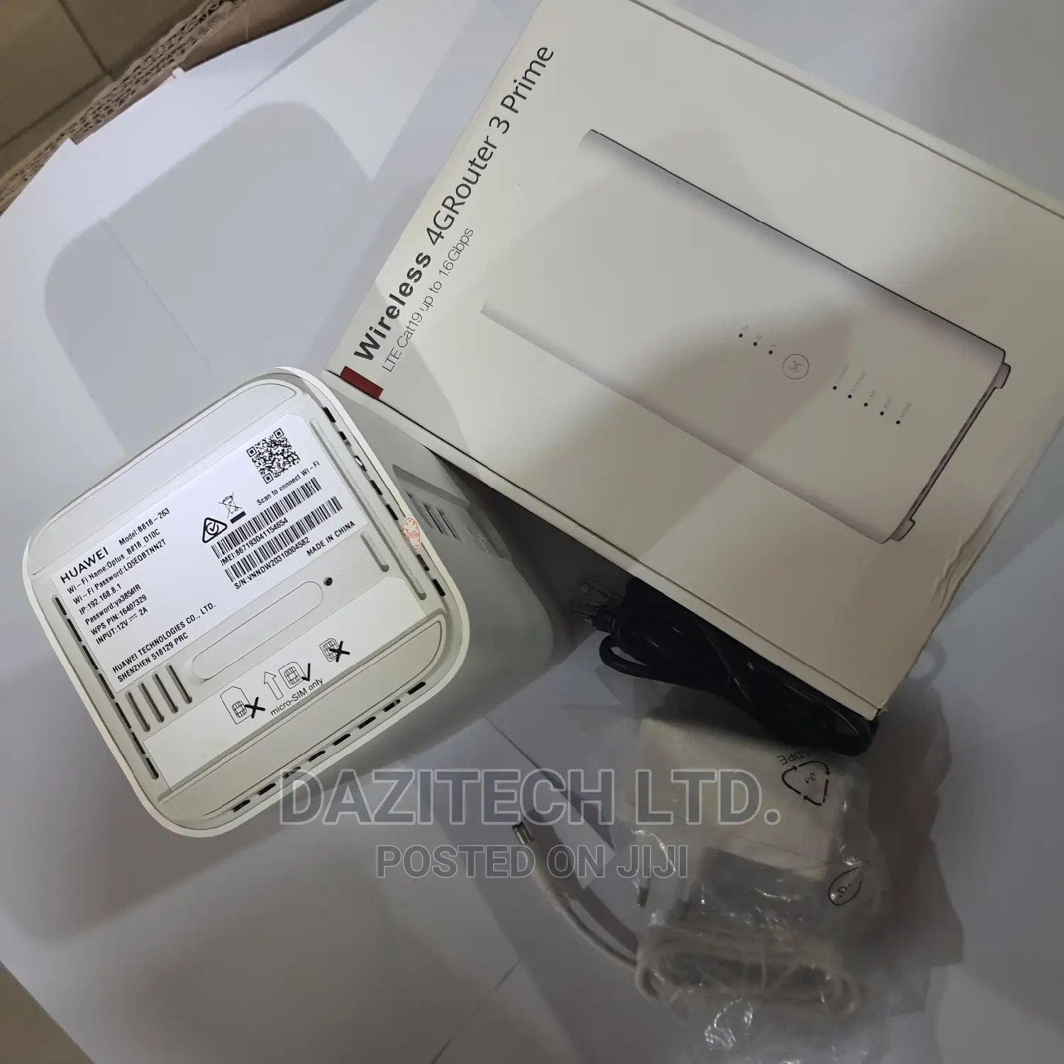 B818 Huawei Cat19 Cpe Lte Wifi Router