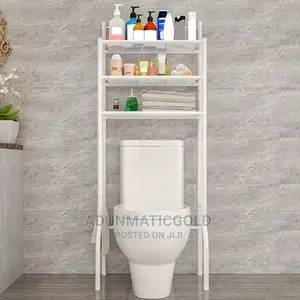 3 Tie Over the Toilet Organizer