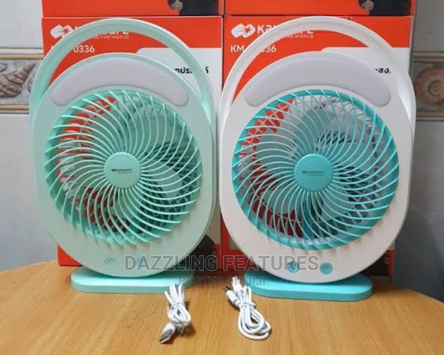 Kamisafe Rechargeable Fan