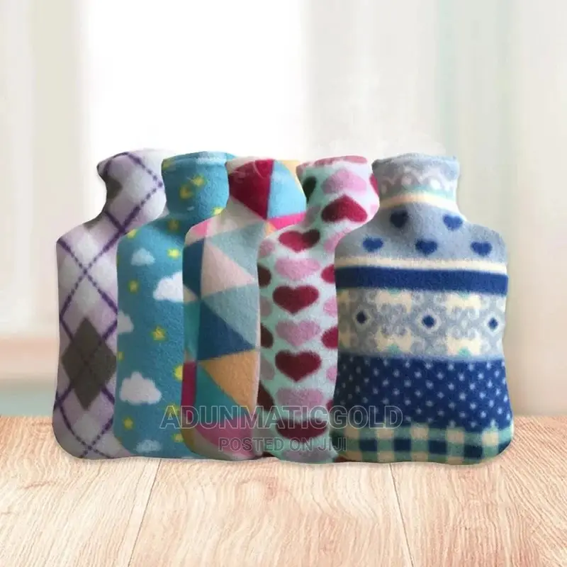 Hot Water Bottle With Fleece