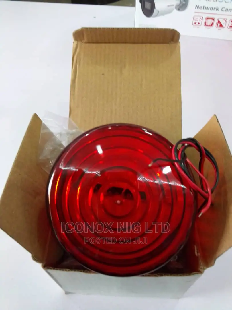 Red Fire Alarm Strobe Light LED Warning Light