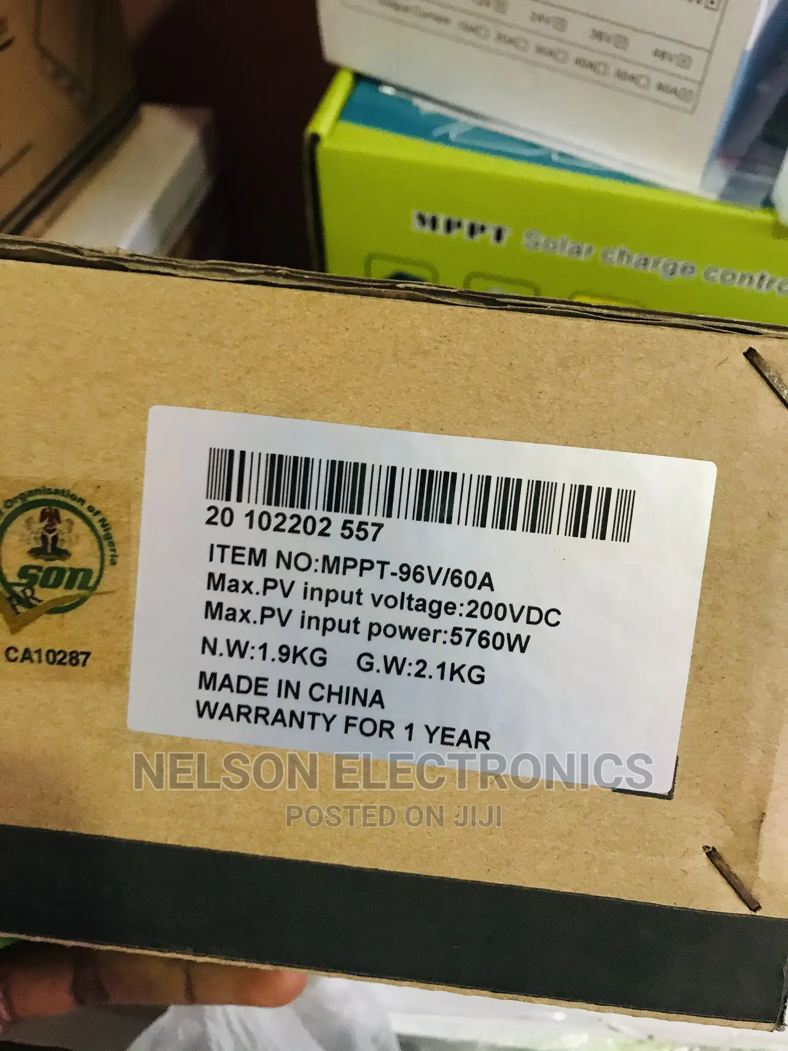 Yohako Charge Controller 60ahs 96volt