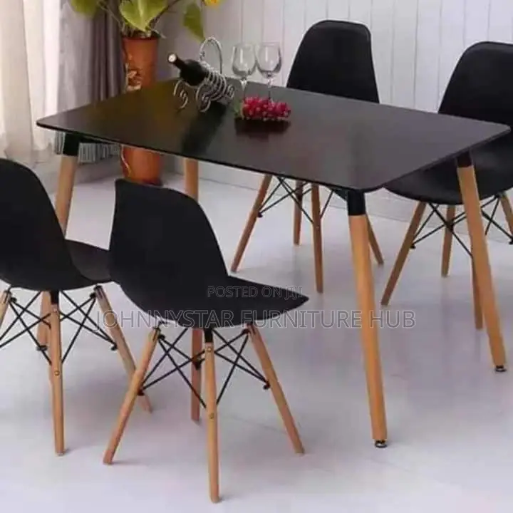 Supermax Italian Restaurant Table With 4 Chairs