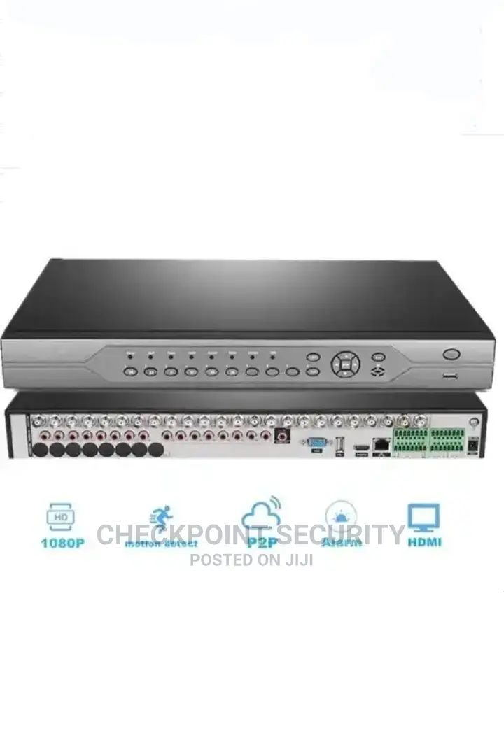 24 Channels AHD CCTV DVR With Internet Enabled