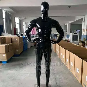 Male Black Display Mannequins