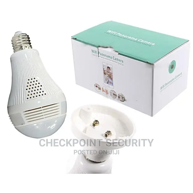 Panoramic Wifi Bulb Camera