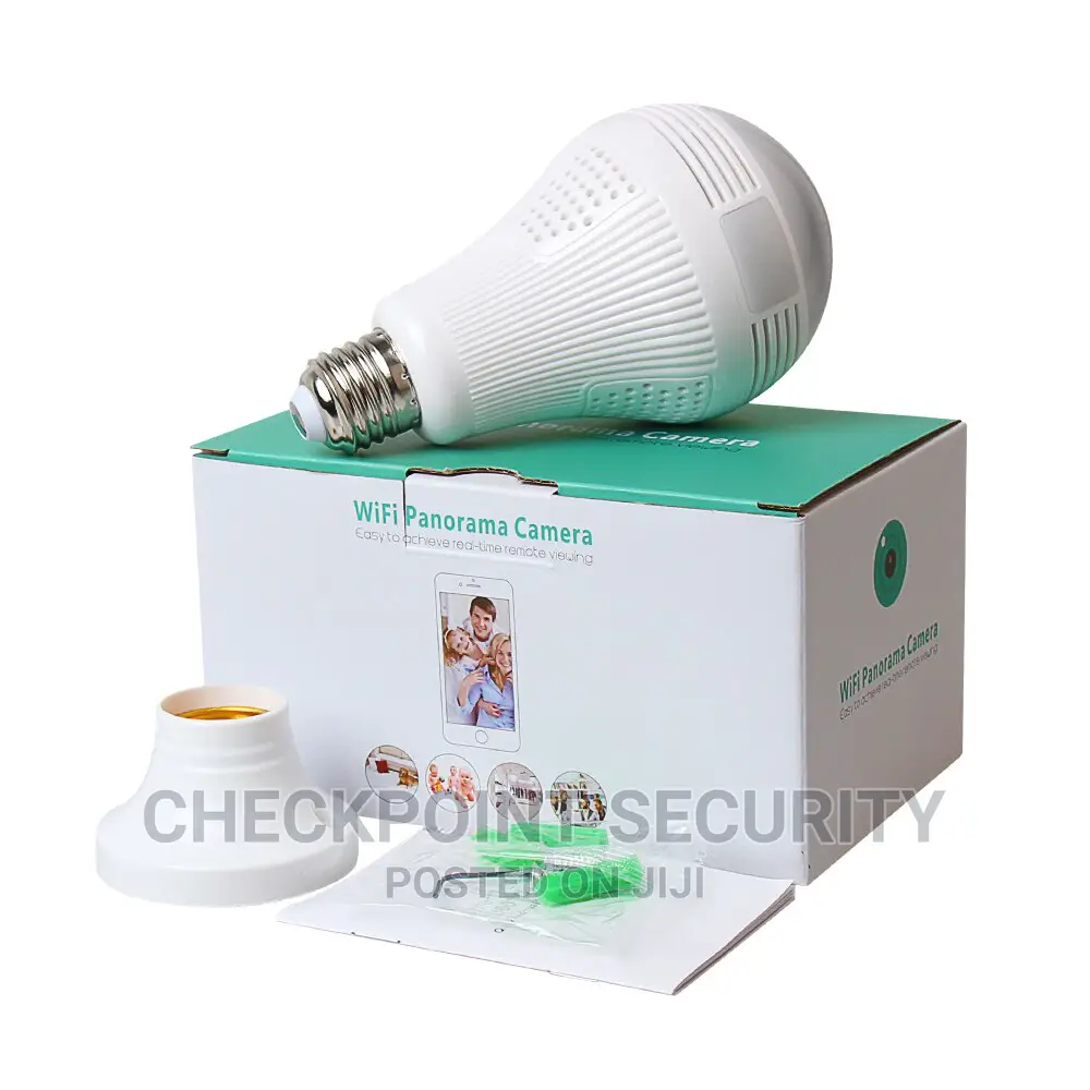 Panoramic Wifi Bulb Camera