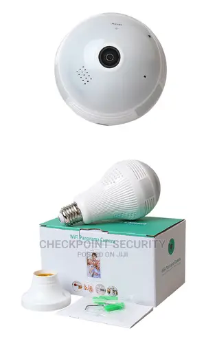 Panoramic Wifi Bulb Camera