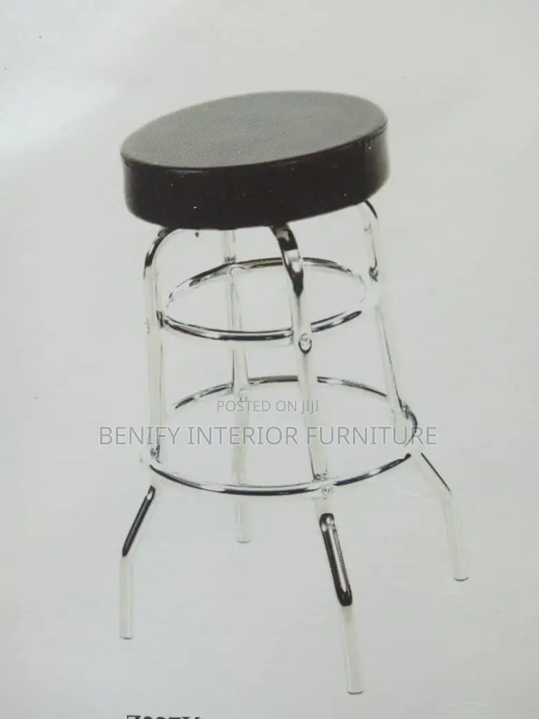 High Kitchen/Salon Round Seat Stool