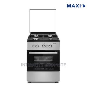 Maxi Gas Cooker 60X60 (4 Burner) Basic Black Grey