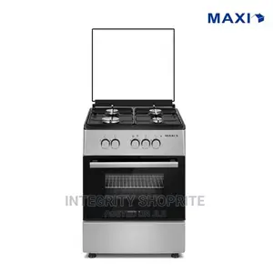 Maxi Gas Cooker 60X60 (4 Burner) Basic Black Grey
