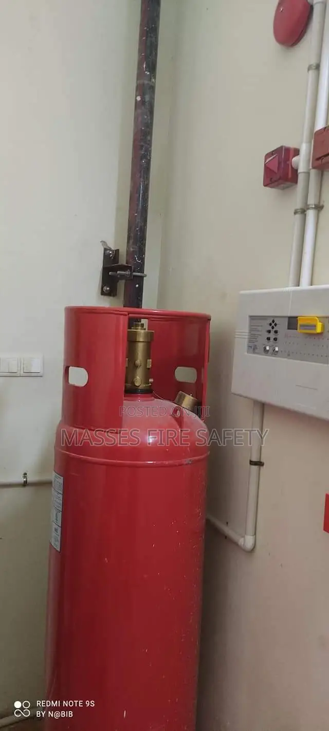 Fm200 Fire Suppression System With Agent