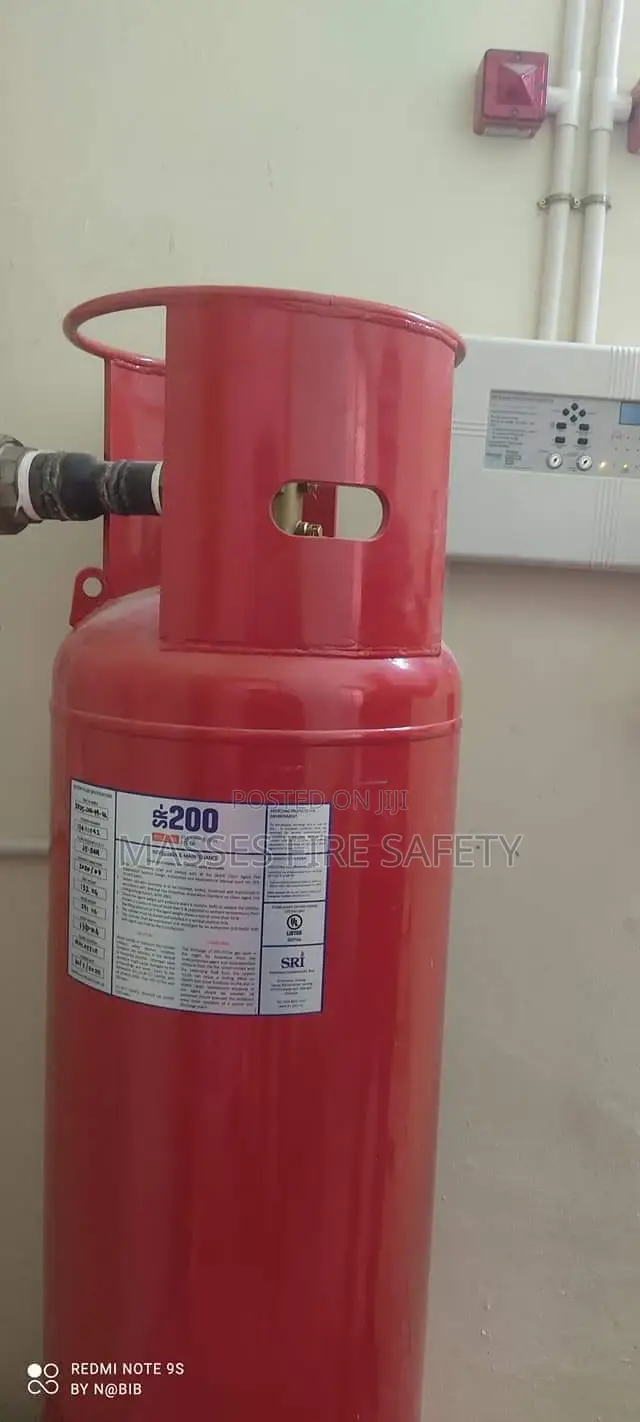 Fm200 Fire Suppression System With Agent