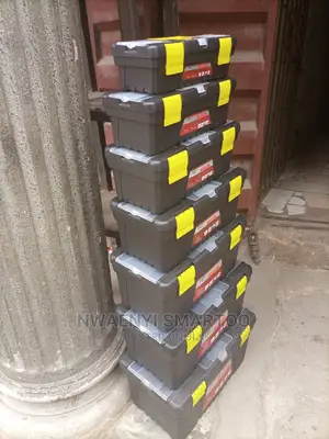Set of Empty Tools Box