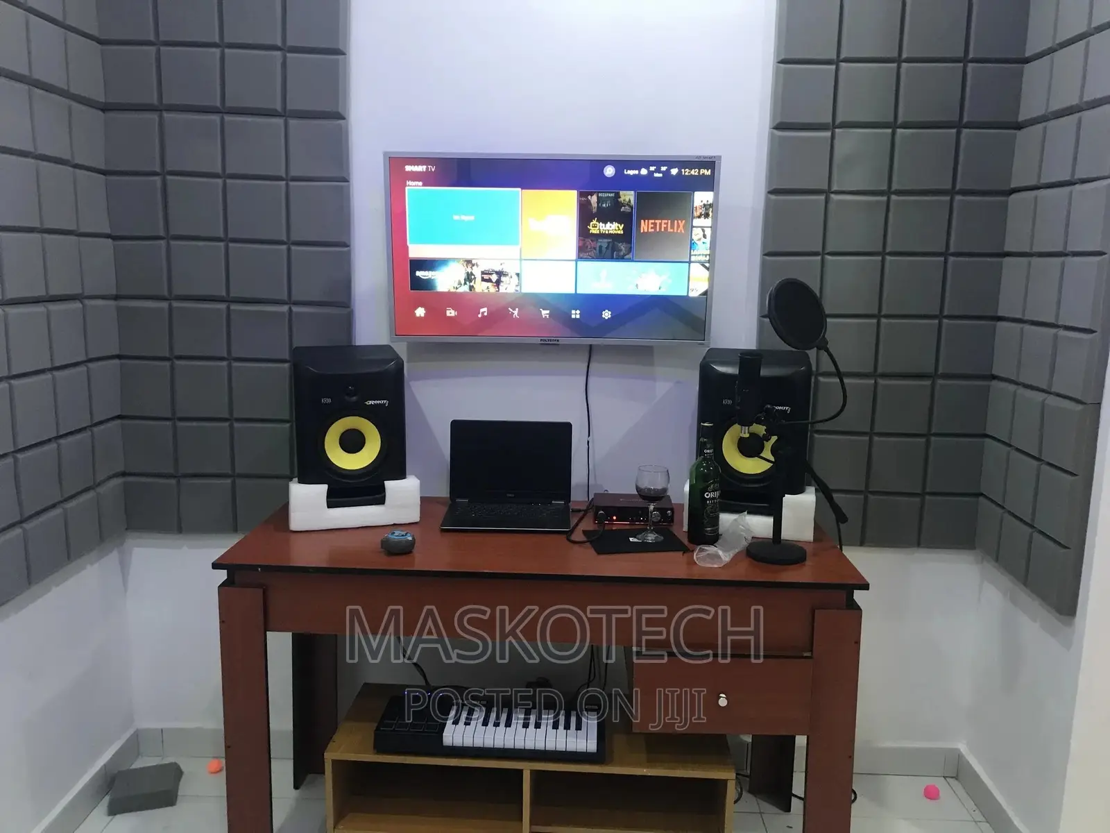 Sound Proofing, Studio Making and Acoustic Boards, Base Trap