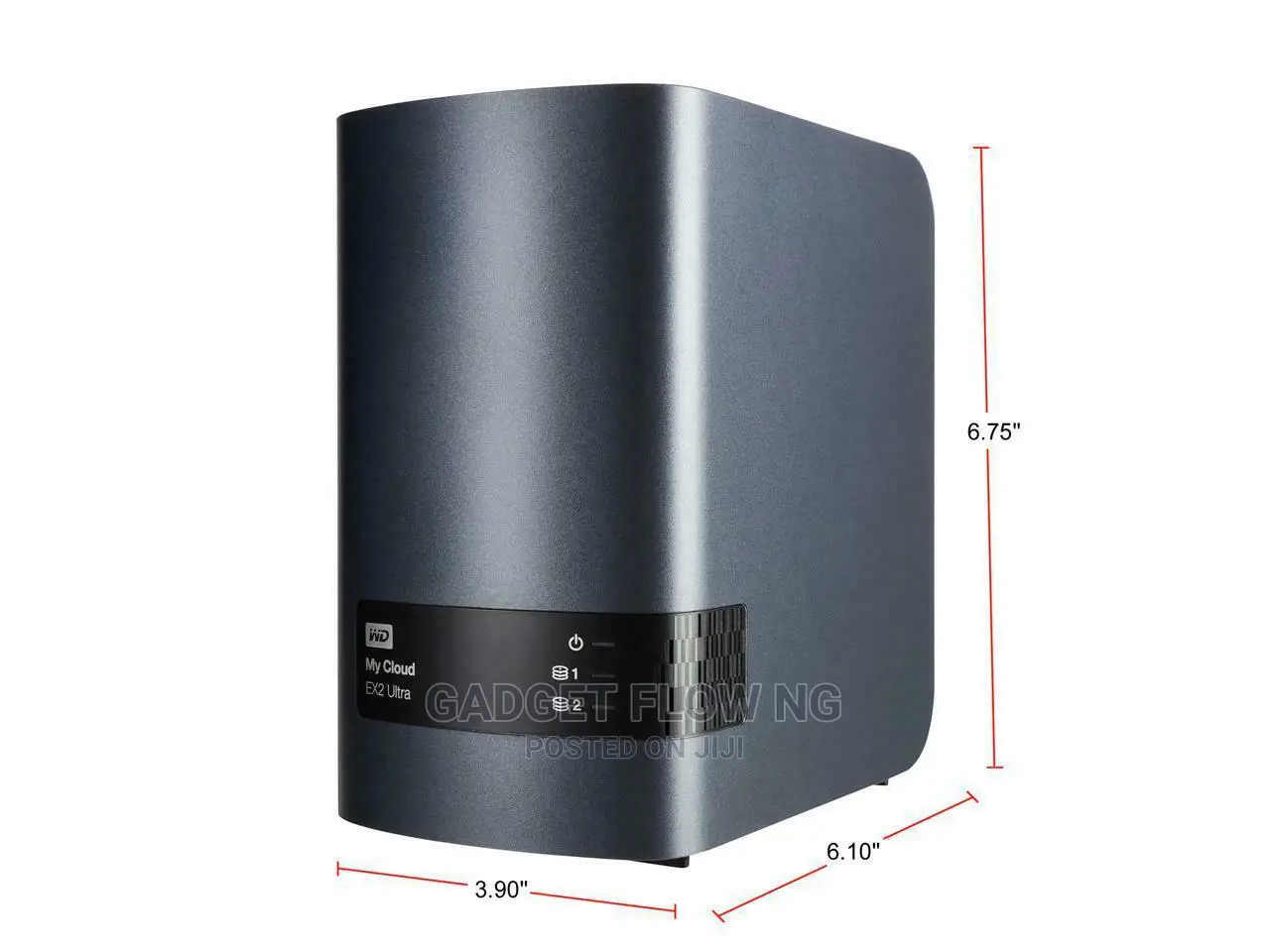 WD My Cloud EX2 4TB 2 Bay External File Storage