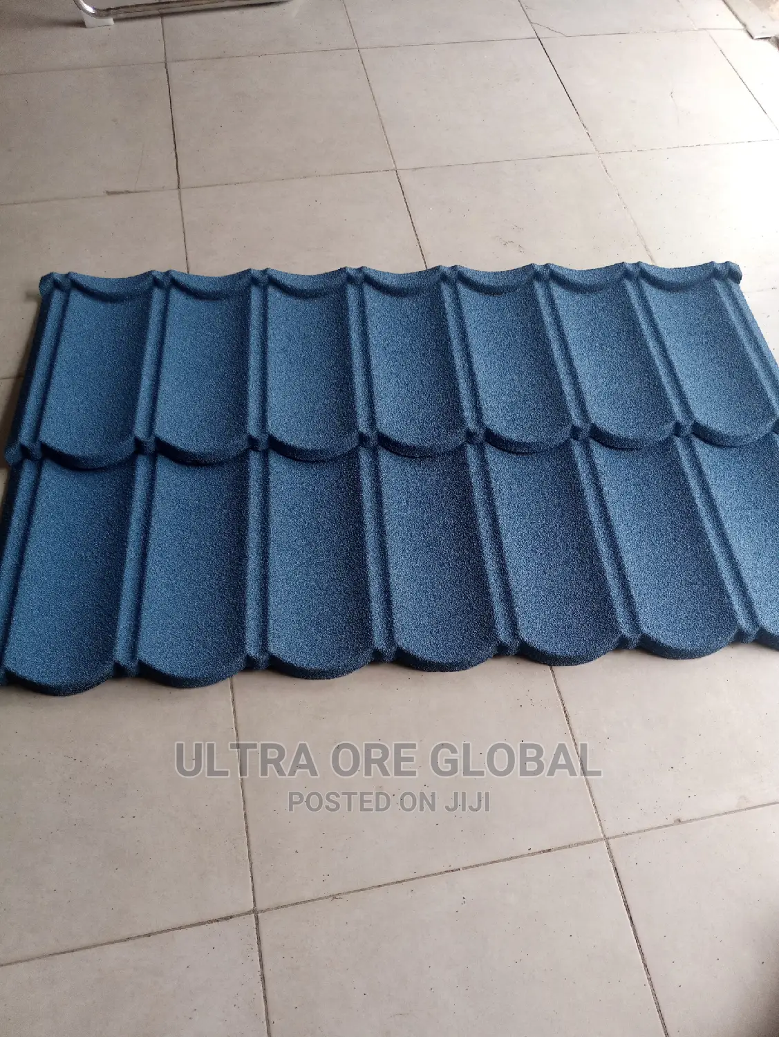 Unique Sky Blue Stone Coated Roofing Sheet