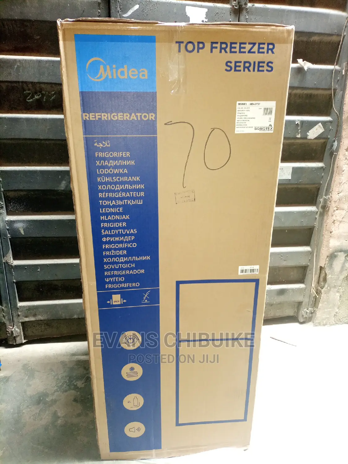 Brand New Media Double Door Refrigerator