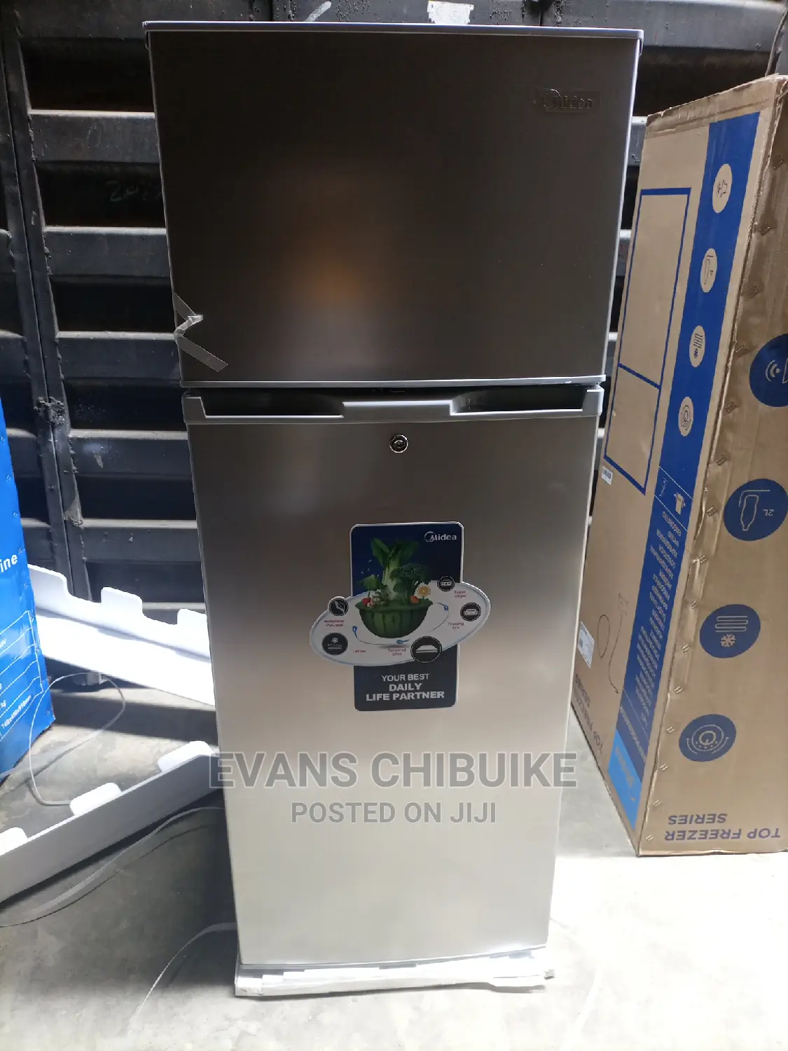 Brand New Media Double Door Refrigerator