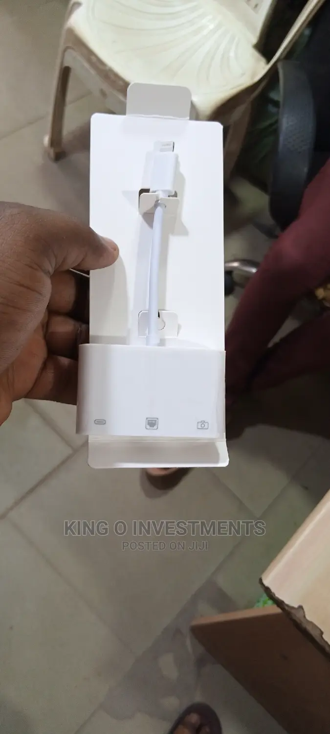 Lighting Adapter To USB And LAN