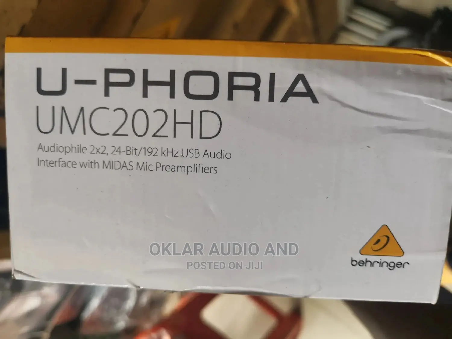 Behringer U-phoria Umc202hd