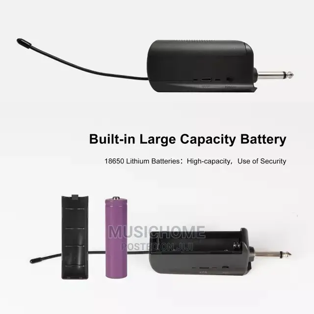Single Rechargeable Lapel Camera Wireless Mic