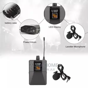 Single Rechargeable Lapel Camera Wireless Mic