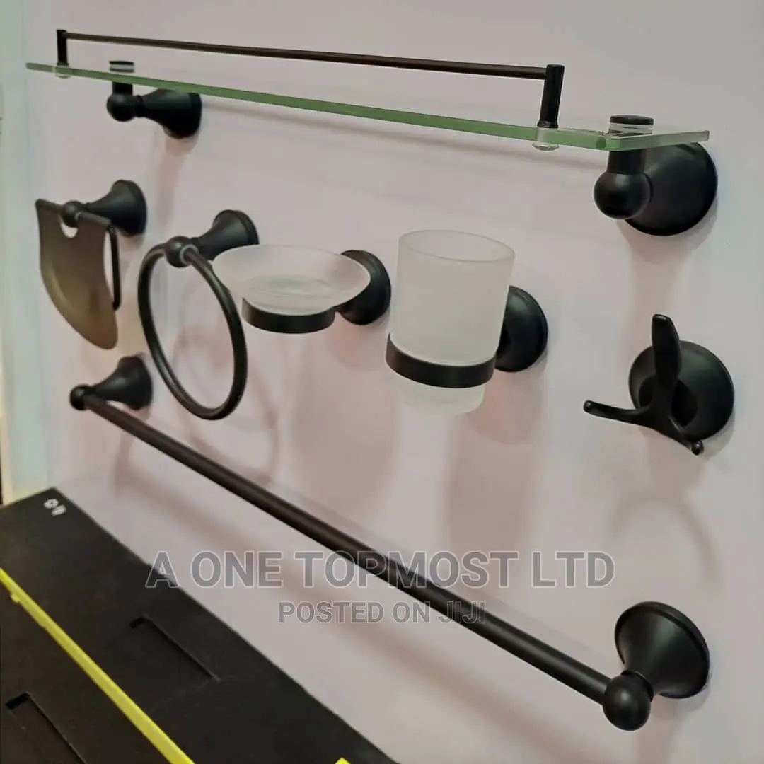 Black Bathroom Accessories