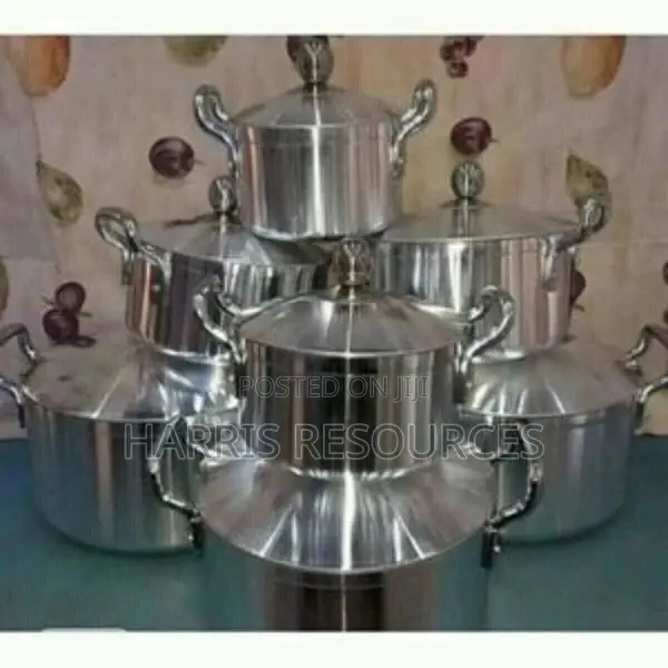 Tornado Unbendable Cooking Pots - 7 Pieces