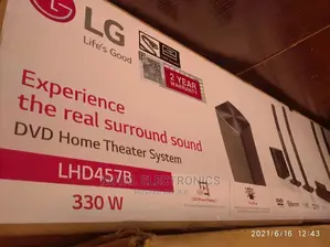Brand New Lg Home Theatersystem 330watt and Dvd and Blutooth