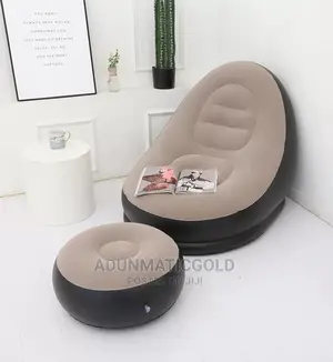 Inflatable Sofa With Foot Rest