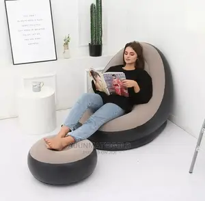 Inflatable Sofa With Foot Rest