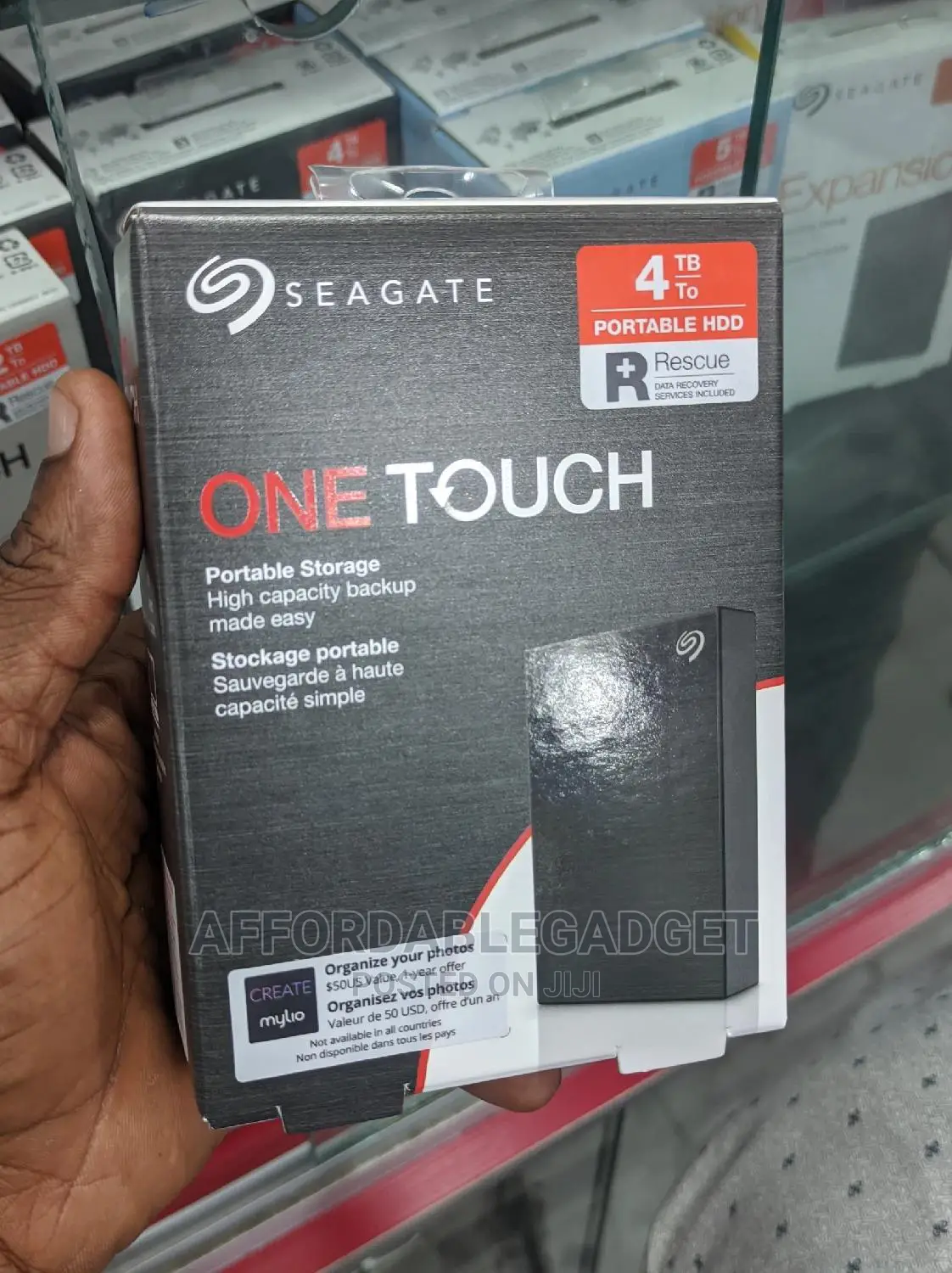 Seagate One Touch 4tb Hard Drive