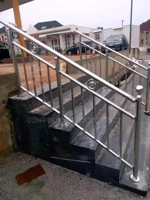 Front Stairs Case Handrail