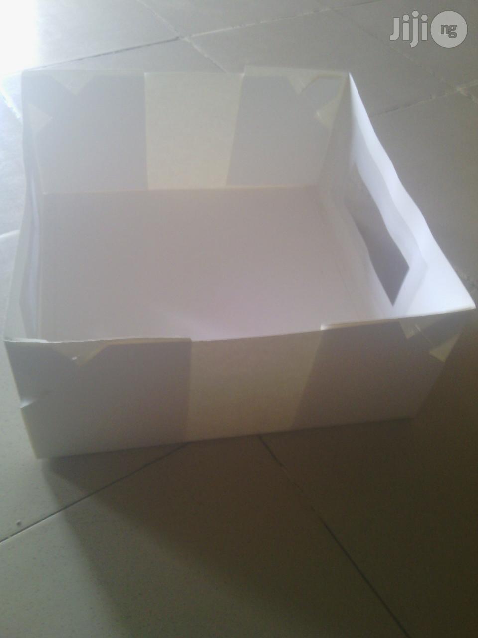 Cake, Cupcake, Shawarma, Salad And Pizza Boxes
