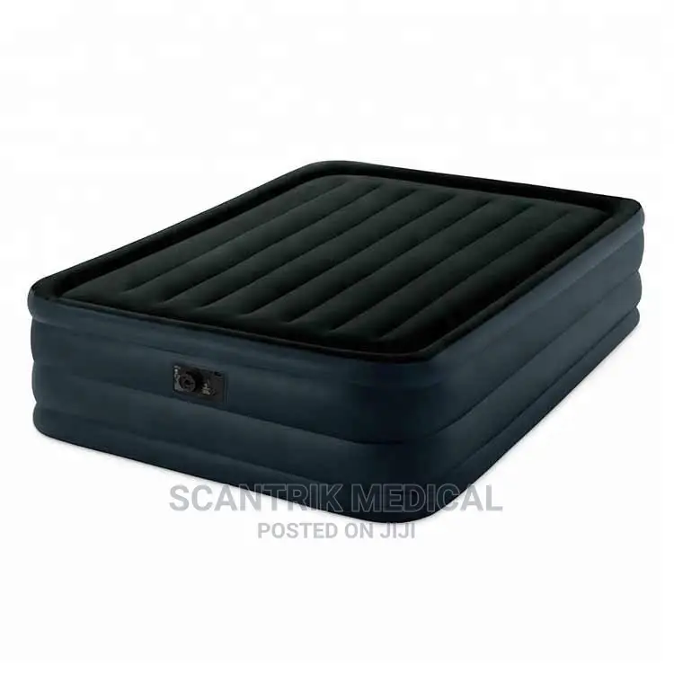 Three Layers' Built-in Pump Inflatable Airbed Mattress