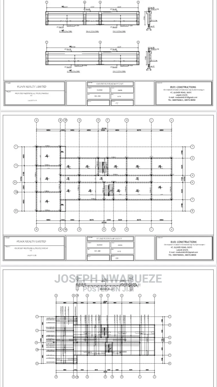 Structural, Mechanical Electrical Drawings