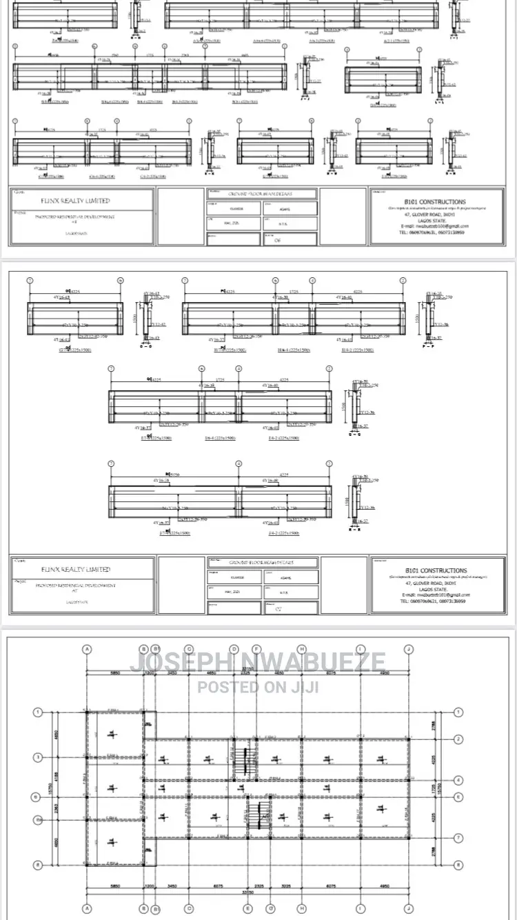 Structural, Mechanical Electrical Drawings