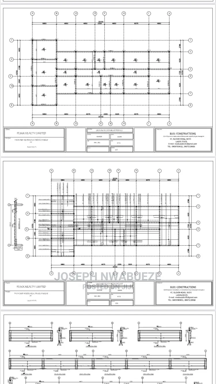 Structural, Mechanical Electrical Drawings